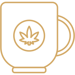 cannabis mug icon