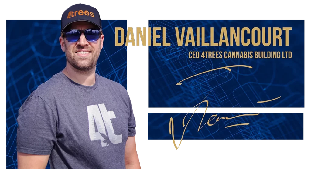 4trees owner introduction graphic with Daniel Vaillancourt