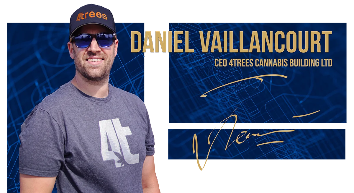 4trees owner introduction graphic with Daniel Vaillancourt