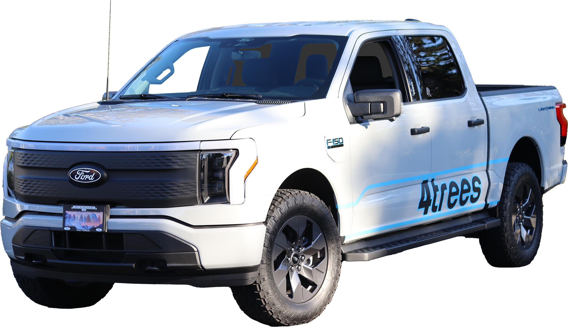 2024 F-150 Lightning All Electric Fleet truck for 4trees Cannabis Building Ltd